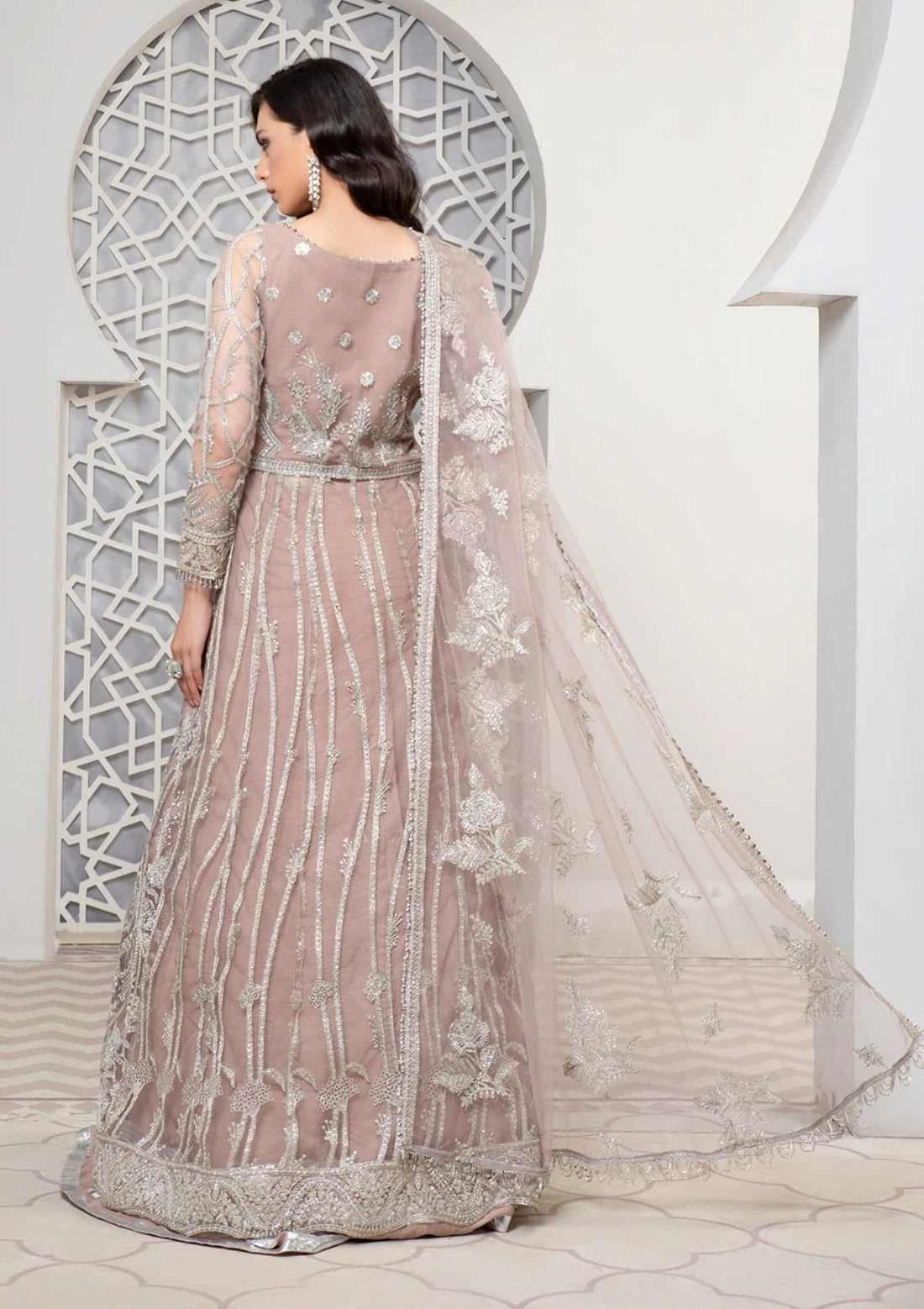 Formal Dress - Zarif - Pareesia - D#01 ROSE GOLD