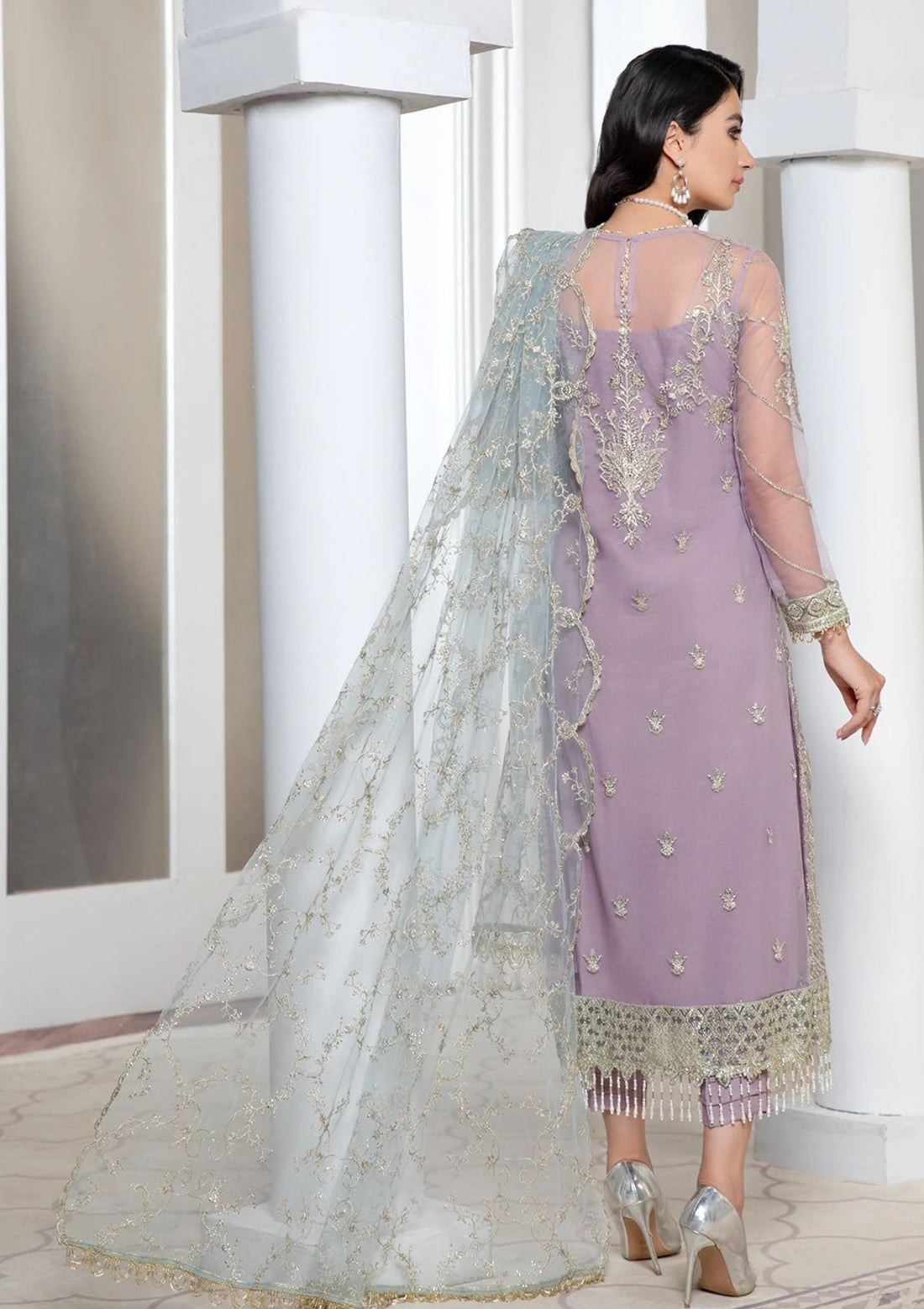 Formal Dress - Zarif - Pareesia - D#07 LILAC