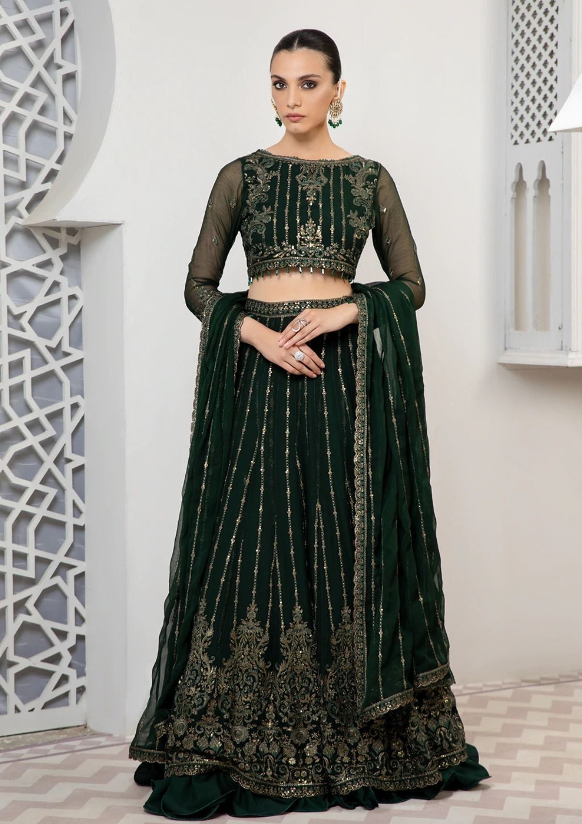 Formal Dress - Zarif - Pareesia - D#10 FREESIA