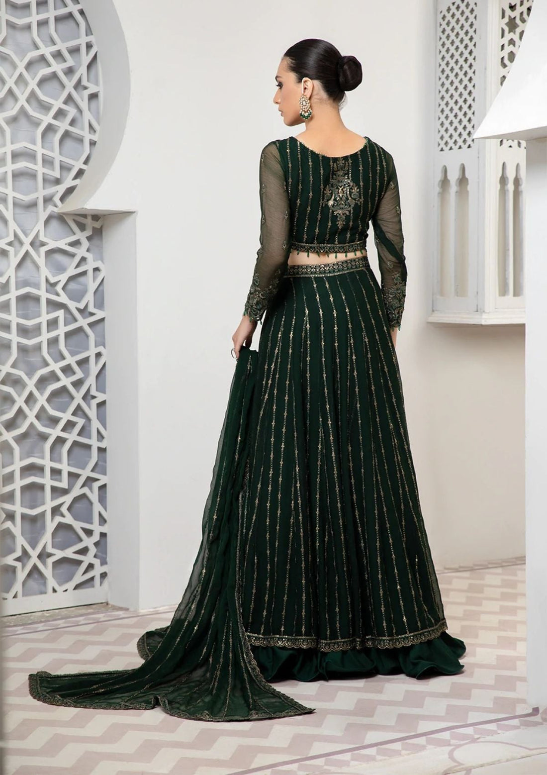 Formal Dress - Zarif - Pareesia - D#10 FREESIA