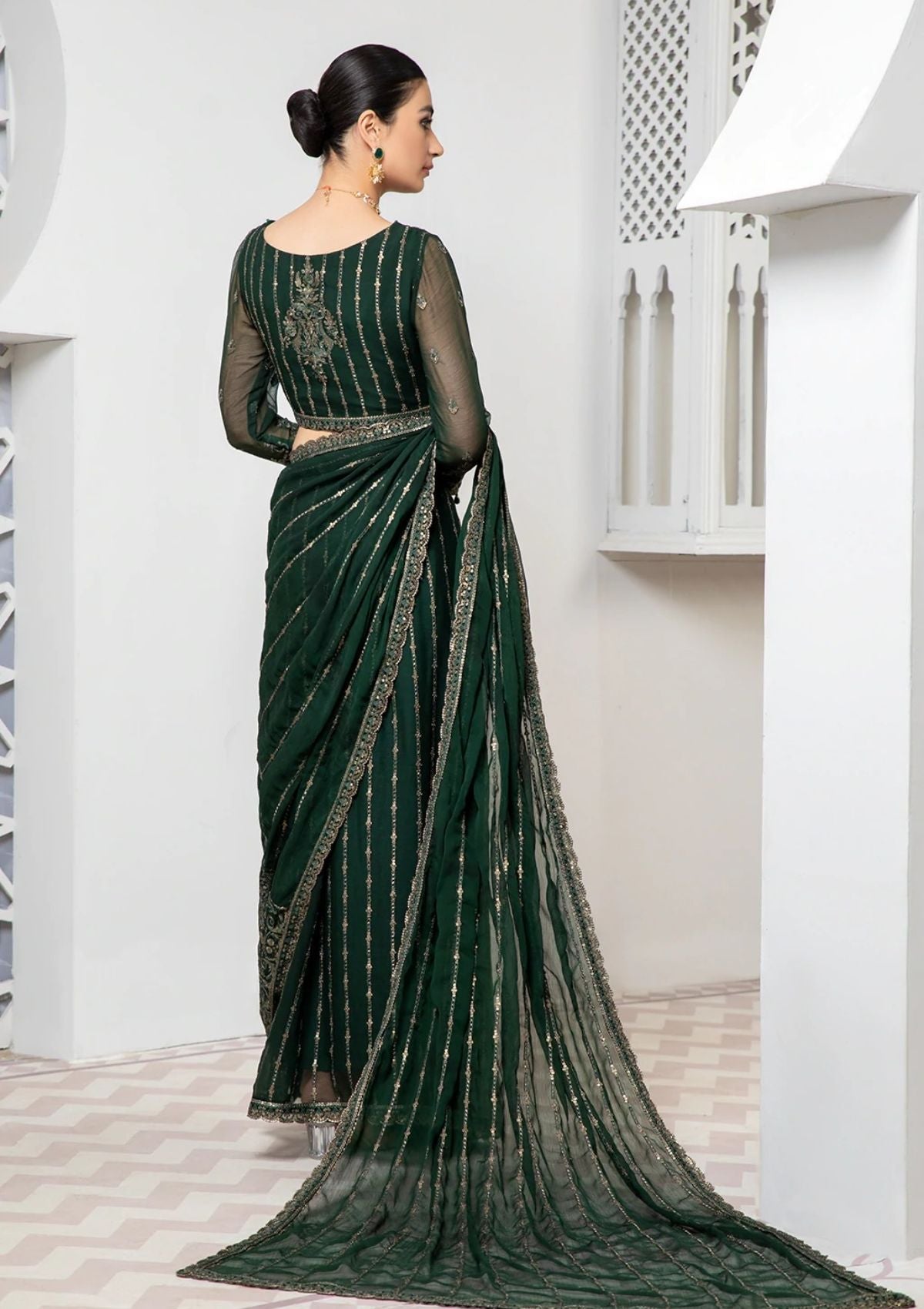 Formal Dress - Zarif - Pareesia - D#10 FREESIA