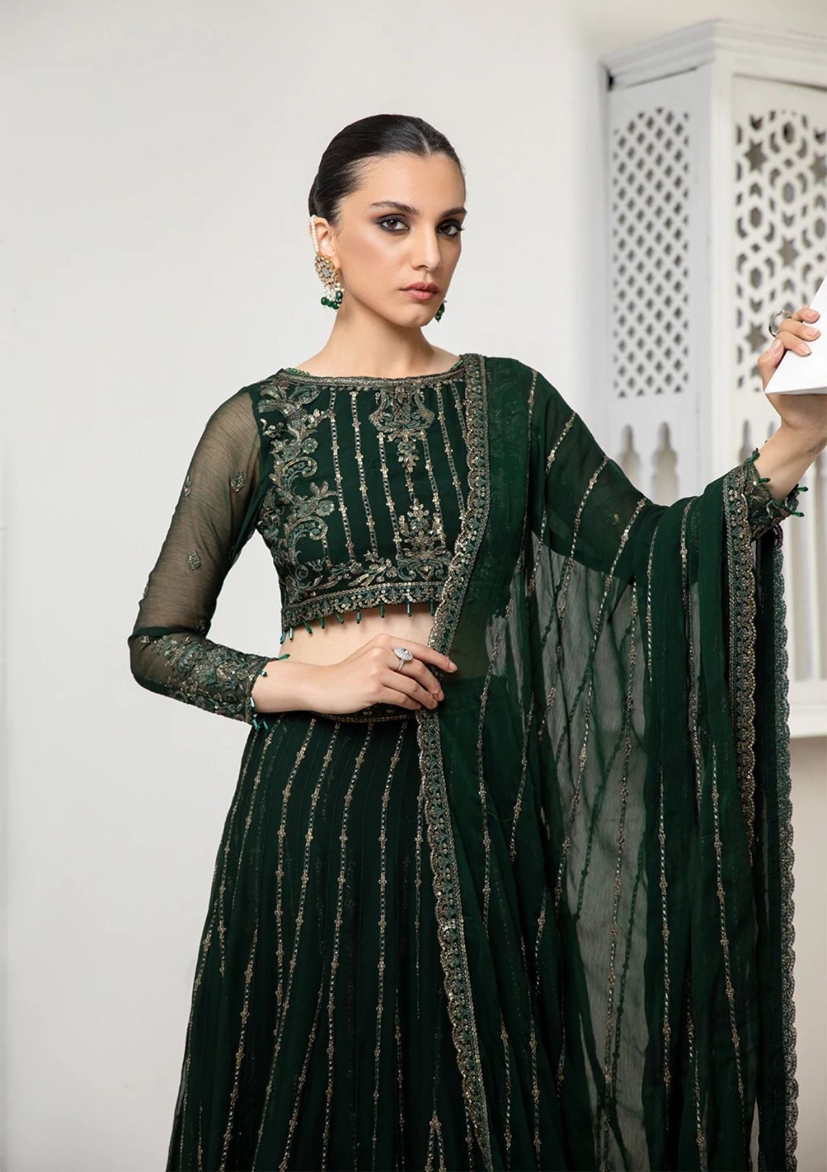 Formal Dress - Zarif - Pareesia - D#10 FREESIA