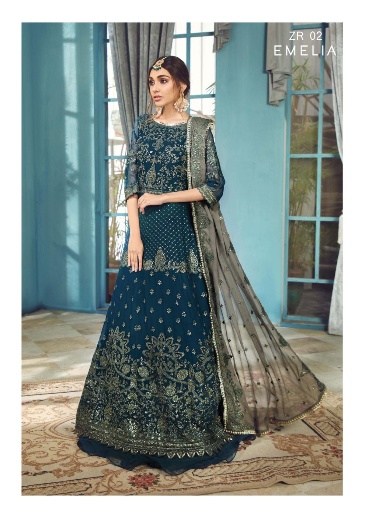 Formal Dress - Zarif - Rangrez - EMELIA - D#02
