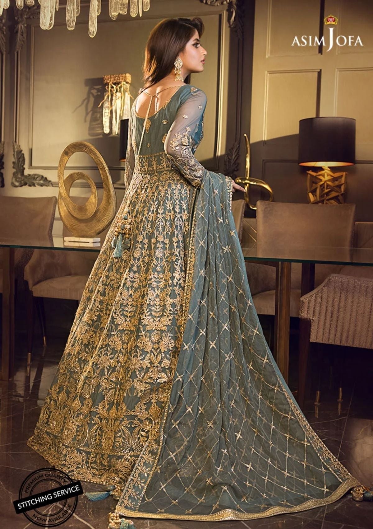 Formal Dress - Asim jofa - Jaan-E-Adaa - AJSE#5