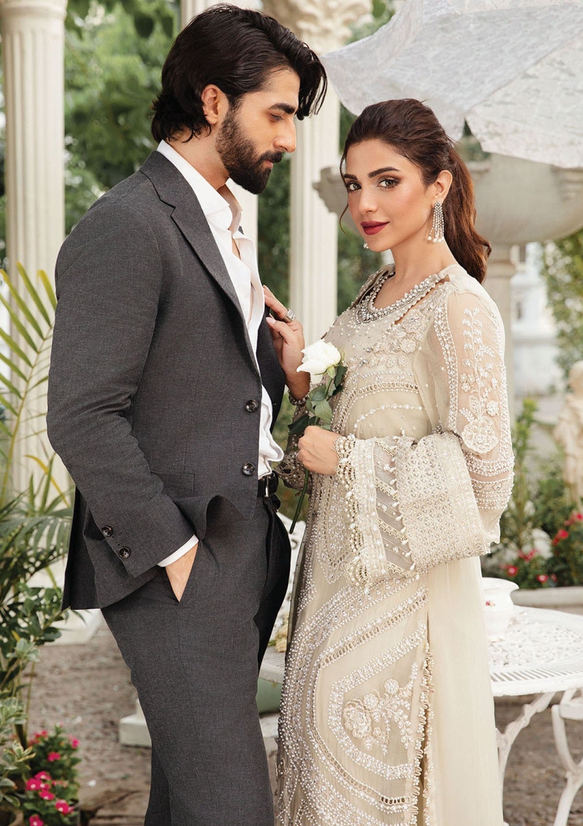 Formal Collection - Maria B - Unstitched - Chiffon 24 - MPC24#04