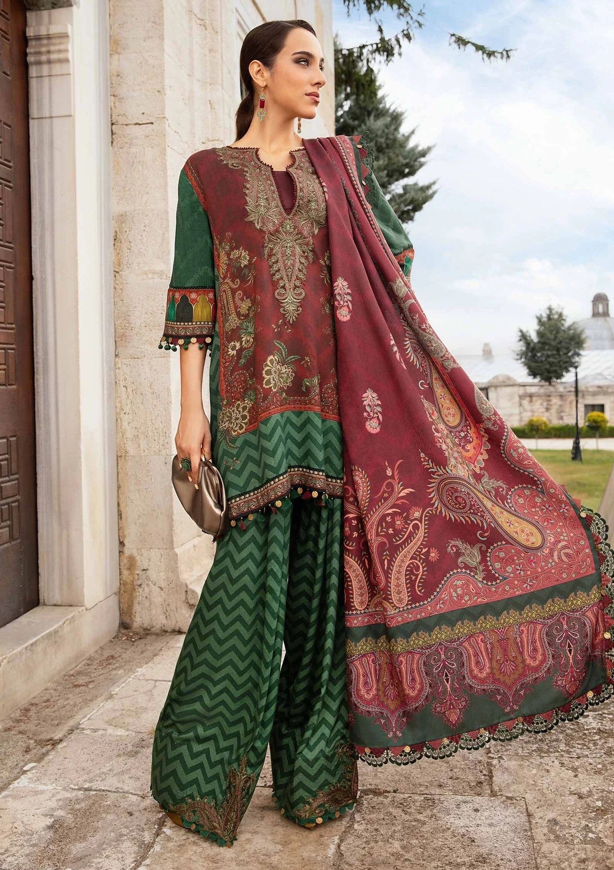 Winter Collection - Maria B - M Prints - Fall Edit 24 - MFE24#5B