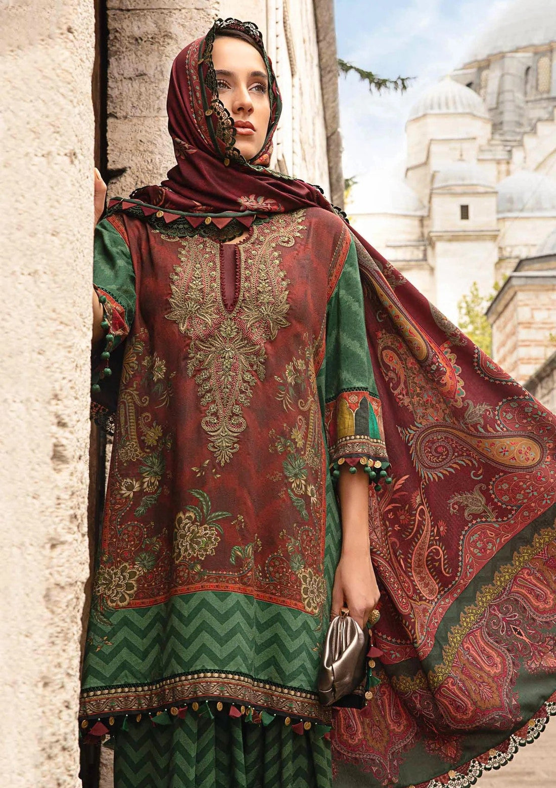 Winter Collection - Maria B - M Prints - Fall Edit 24 - MFE24#5B