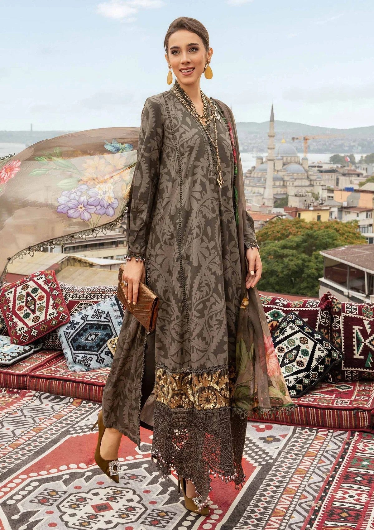 Winter Collection - Maria B - M Prints - Fall Edit 24 - MFE24#7A