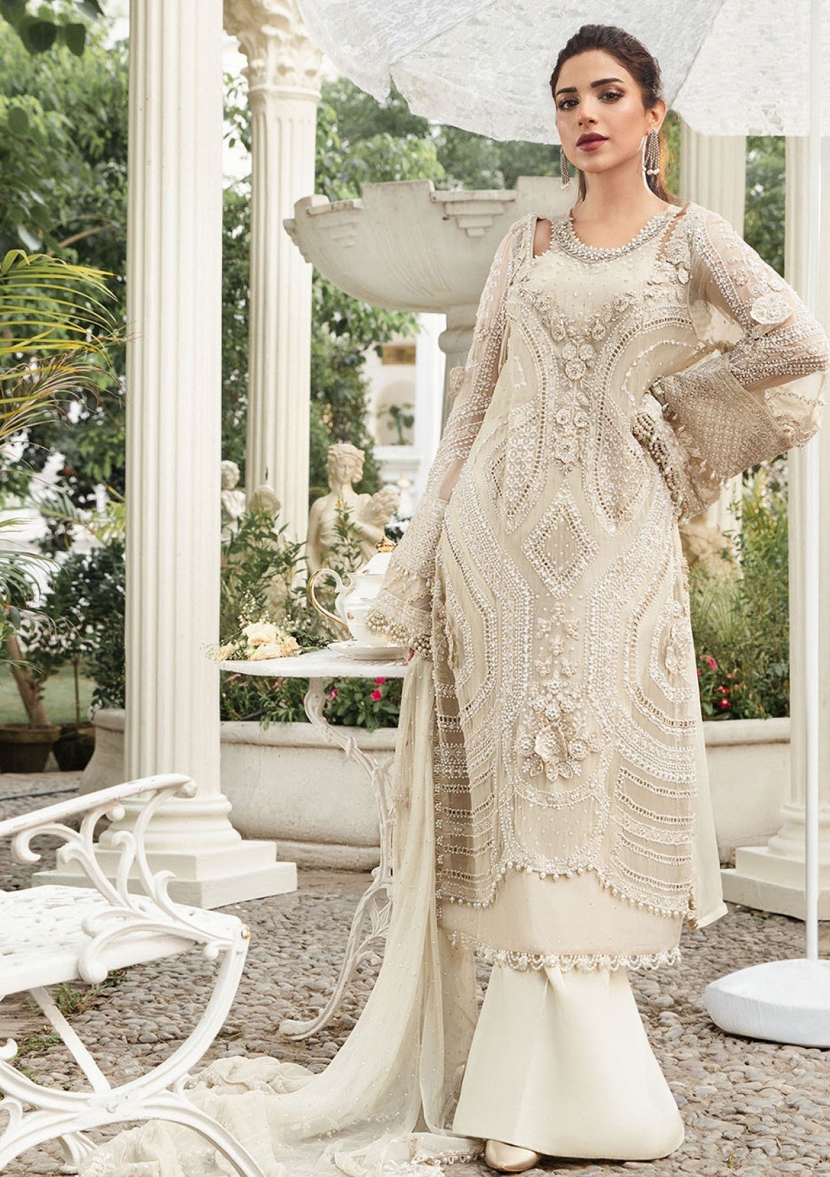 Formal Collection - Maria B - Unstitched - Chiffon 24 - MPC24#04