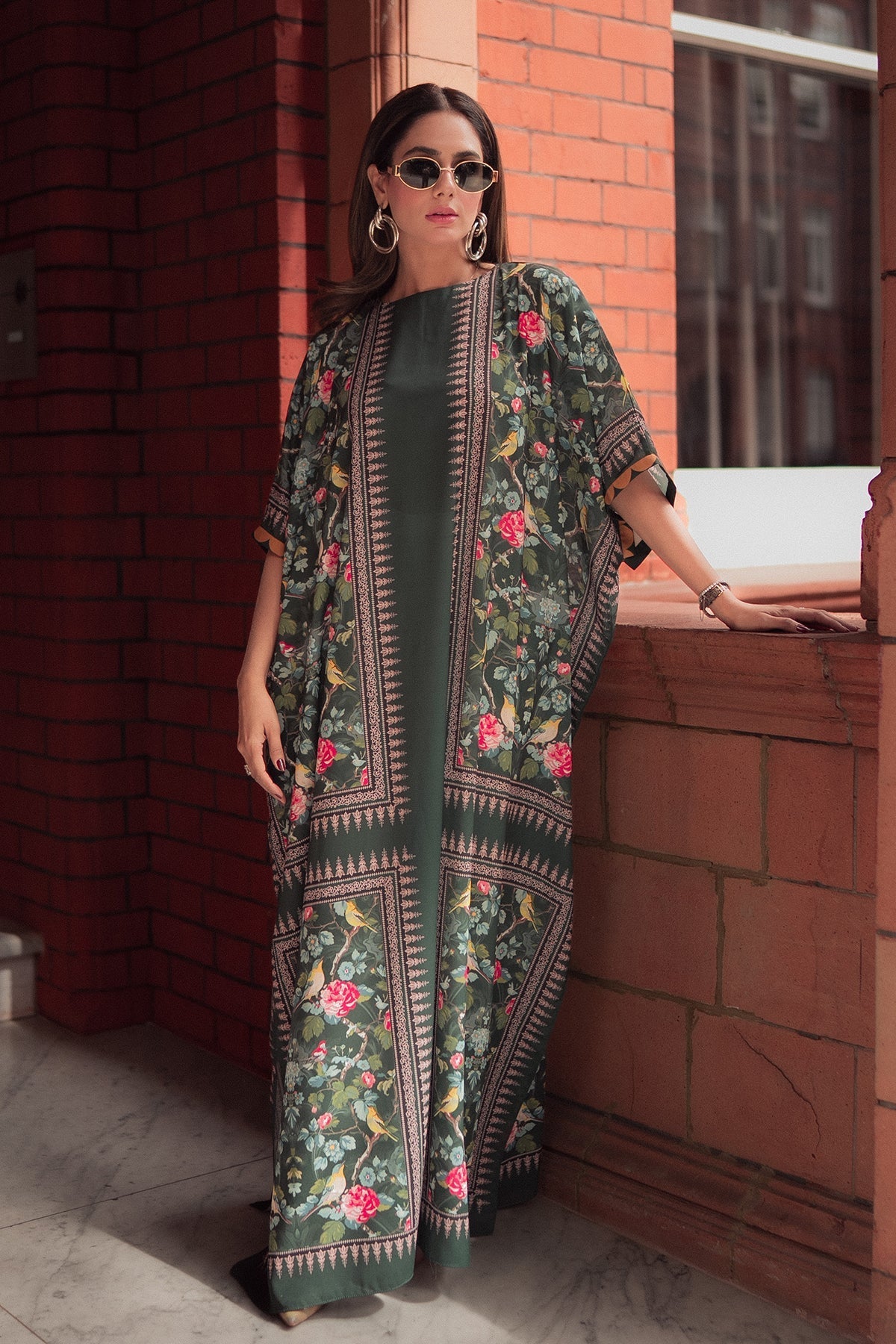 Erum Khan I Kaftan Edit I Flora Flow - Official Erum Khan stockist in UK - Sakeena London