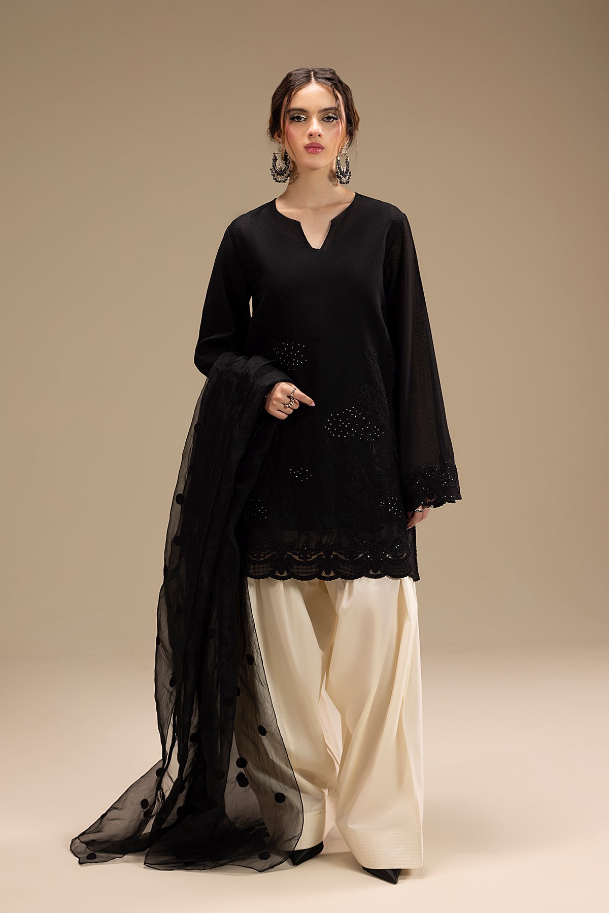 Erum Khan | Lillia Summer Edit | Night Petal - Official Erum Khan stockist in UK - Sakeena London