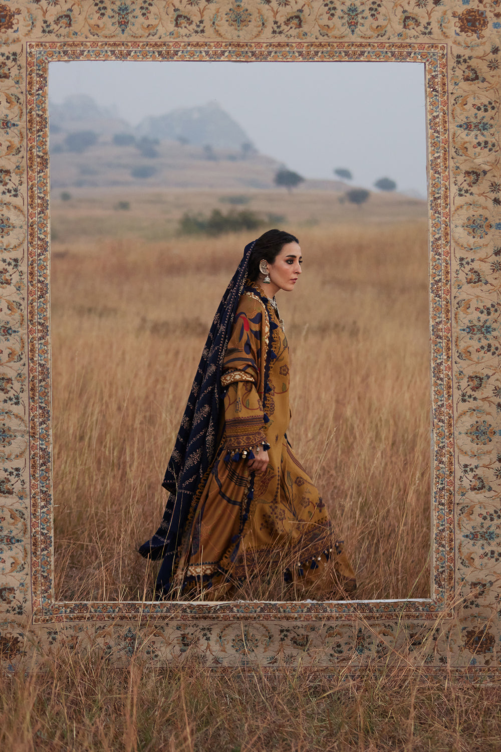 Saira Rizwan | Winter Khaddar 25 | LALEH-SRW25-07 - Official Saira Rizwan stockist in UK - Sakeena London