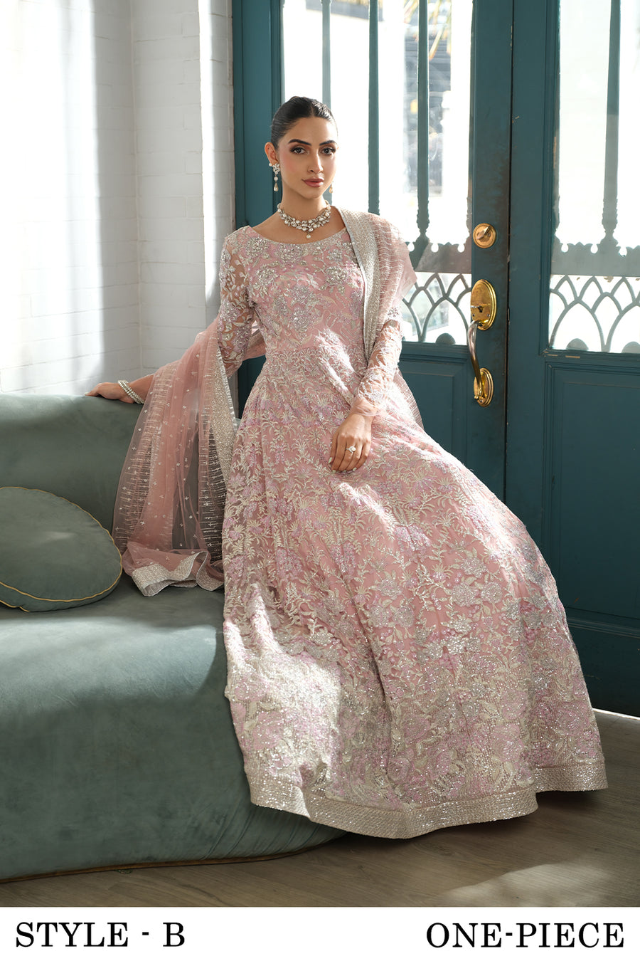 Saira Rizwan | Naqsh Festive 2024 | SRN24-03 FRANCESCA - Official Saira Rizwan stockist in UK - Sakeena London