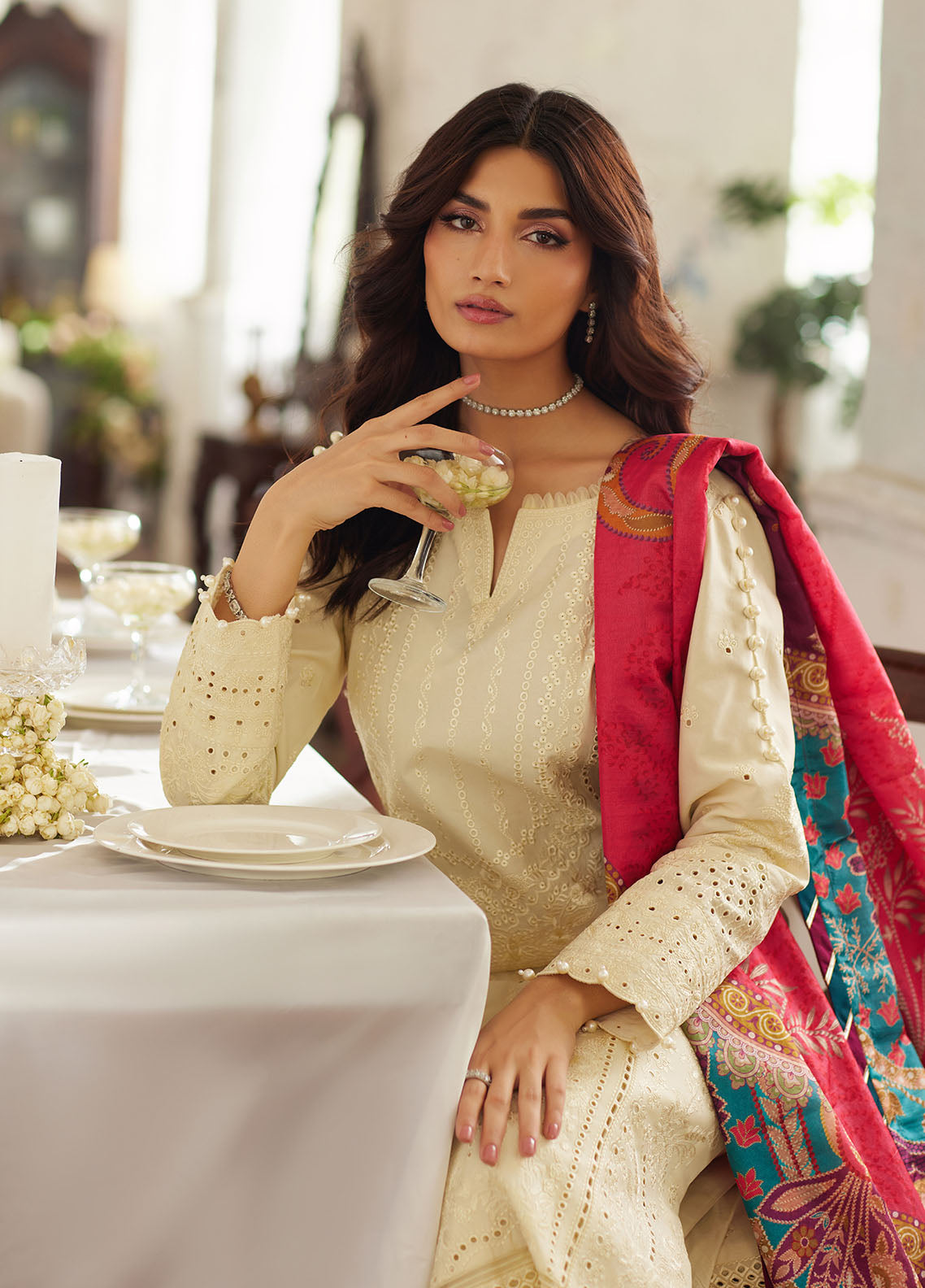 Bin Ilyas | Carnival Summer Edit 25 | Azmin - Official Gulaal stockist in UK - Sakeena London