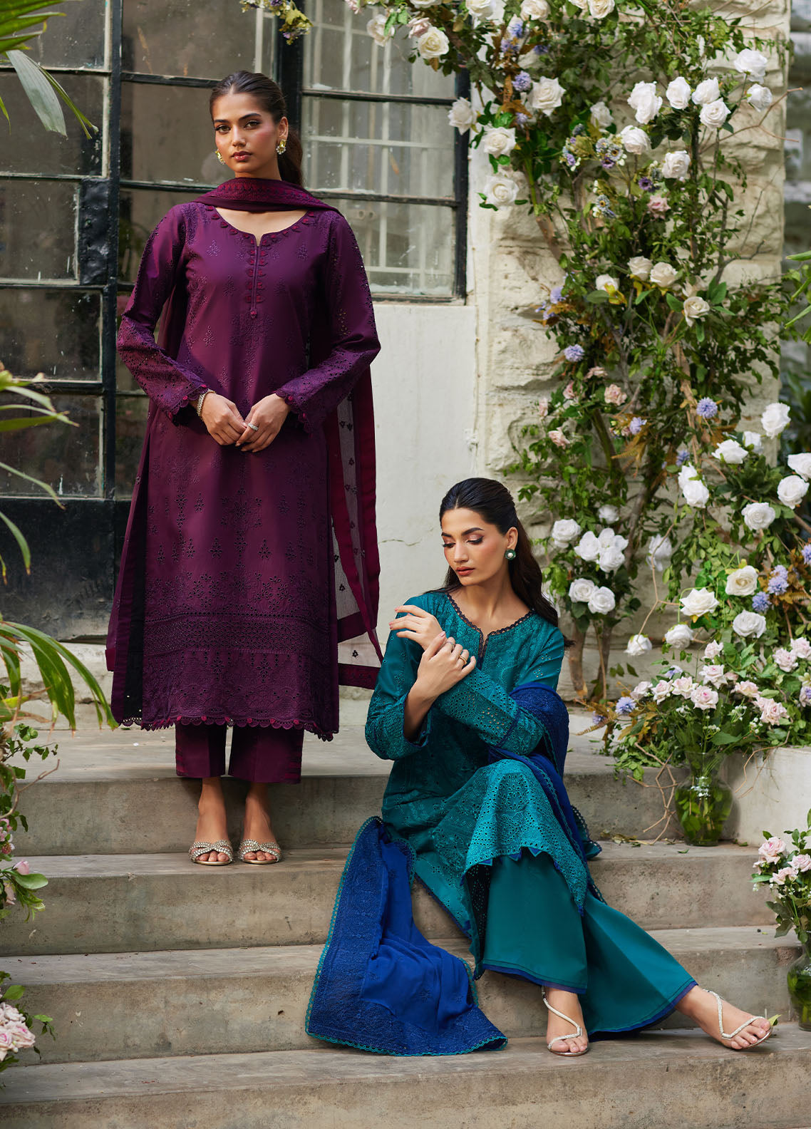Bin Ilyas | Carnival Summer Edit 25 | Amora - Official Gulaal stockist in UK - Sakeena London