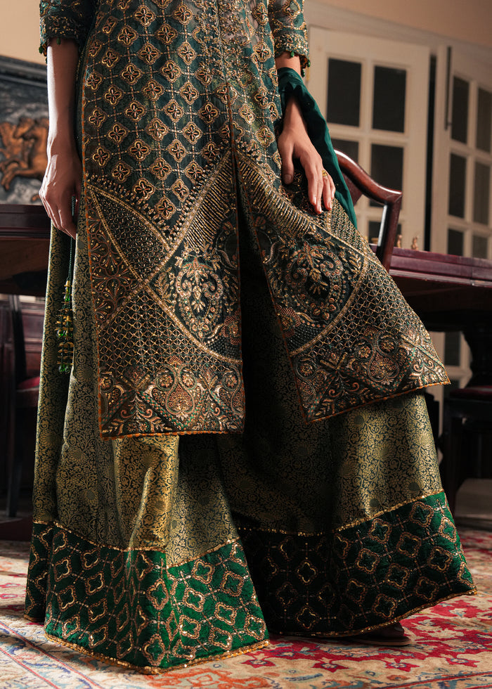 Laj by Lajwanti | Runaway Formals 25 | Emerald Echo - Official Laj by Lajwanti stockist in UK - Sakeena London