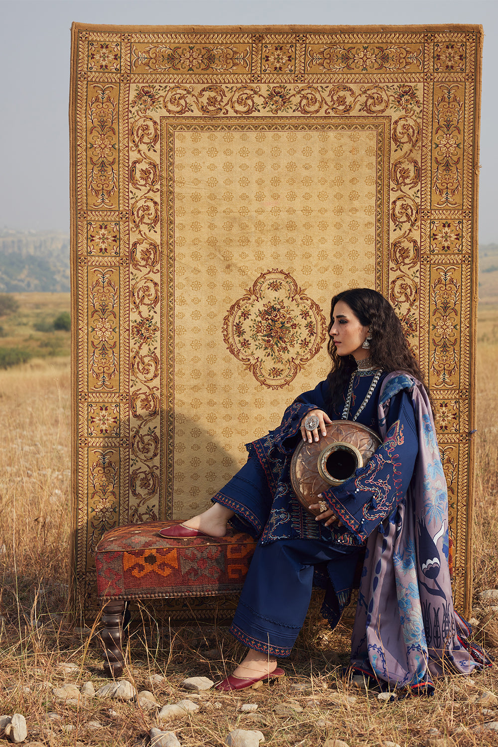 Saira Rizwan | Winter Khaddar 25 | MAHRUKH-SRW25-08 - Official Saira Rizwan stockist in UK - Sakeena London