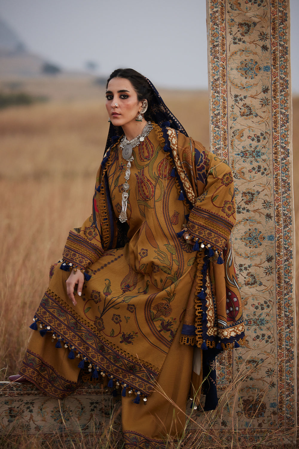 Saira Rizwan | Winter Khaddar 25 | LALEH-SRW25-07 - Official Saira Rizwan stockist in UK - Sakeena London