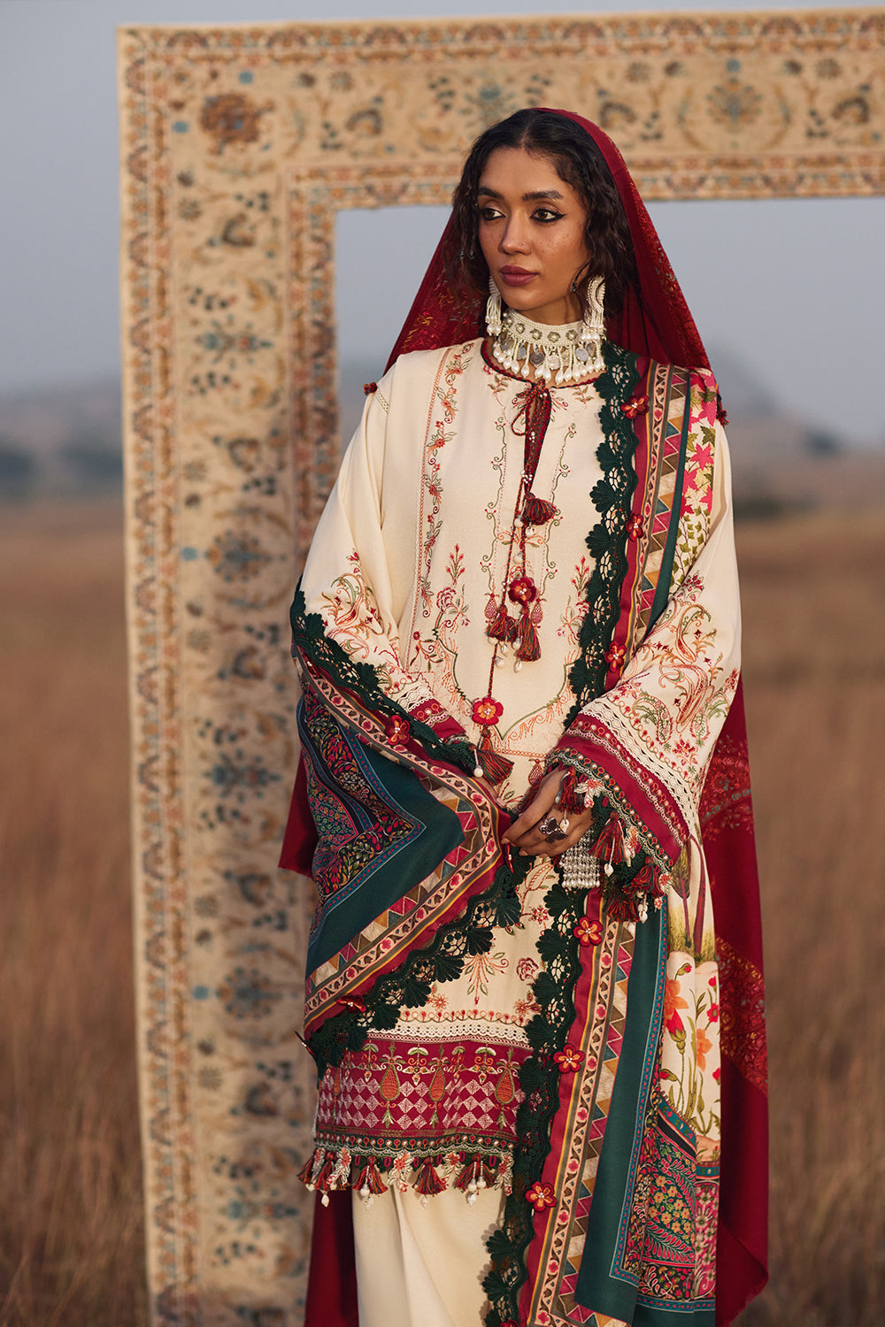 Saira Rizwan | Winter Khaddar 25 | IREM-SRW25-05 - Official Saira Rizwan stockist in UK - Sakeena London