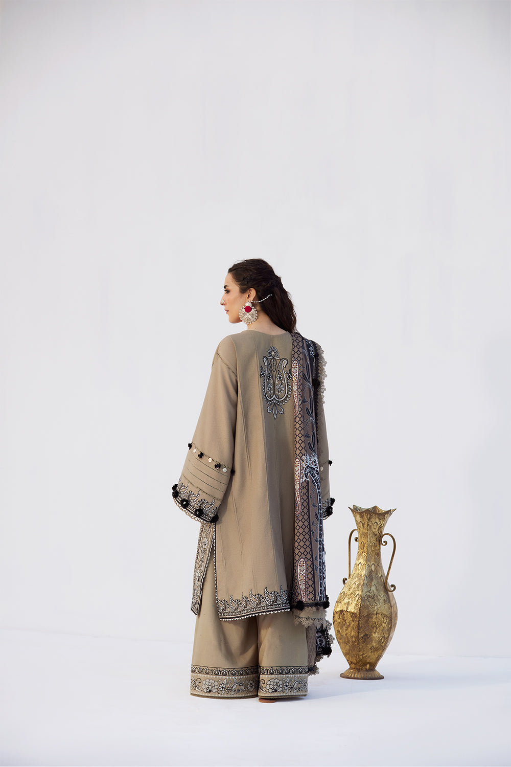 Saira Rizwan | Winter Khaddar 25 | RUKH-SRW25-02 - Official Saira Rizwan stockist in UK - Sakeena London