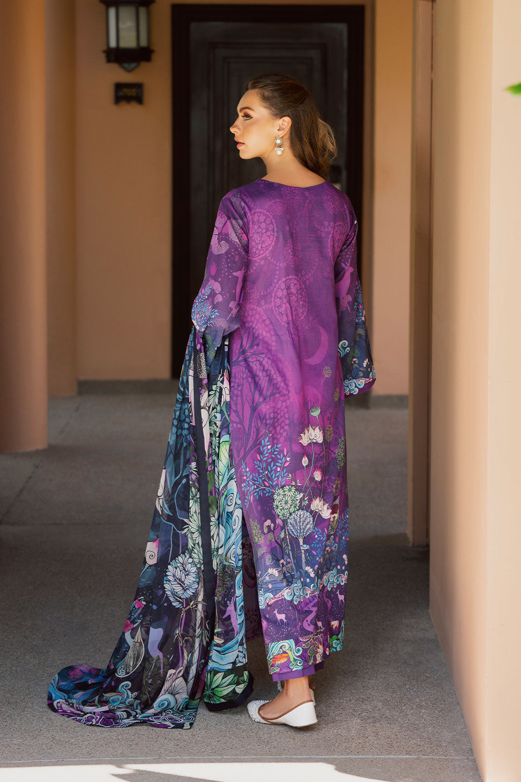 Ramsha | Ghazal Luxury Lawn | G-305 - Official Ramsha stockist in UK - Sakeena London