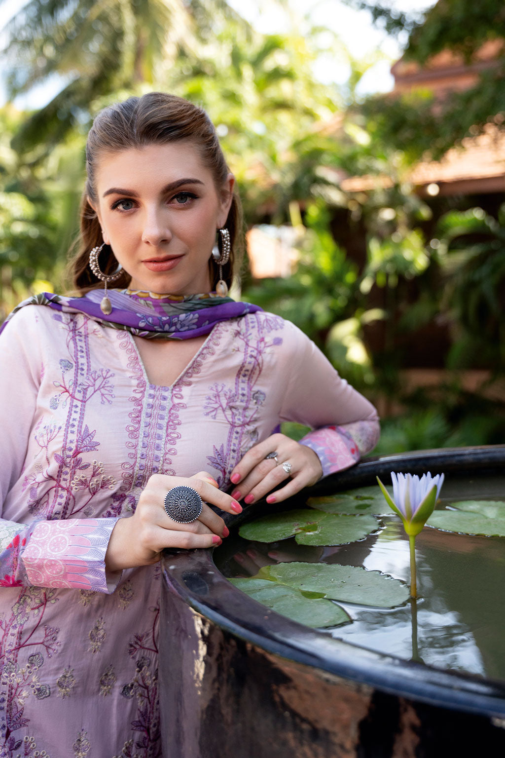 Ramsha | Ghazal Luxury Lawn | G-310 - Official Ramsha stockist in UK - Sakeena London