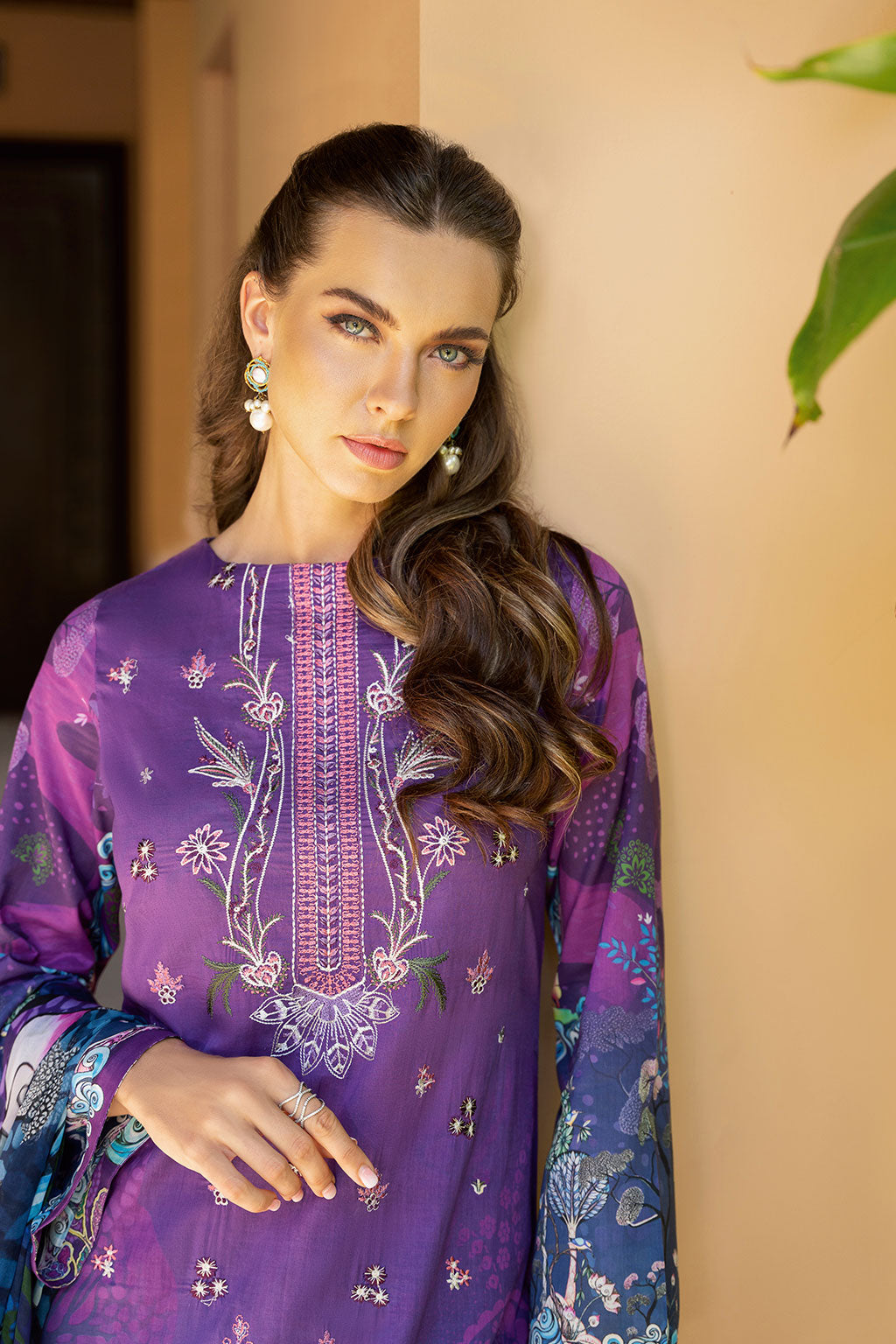 Ramsha | Ghazal Luxury Lawn | G-305 - Official Ramsha stockist in UK - Sakeena London