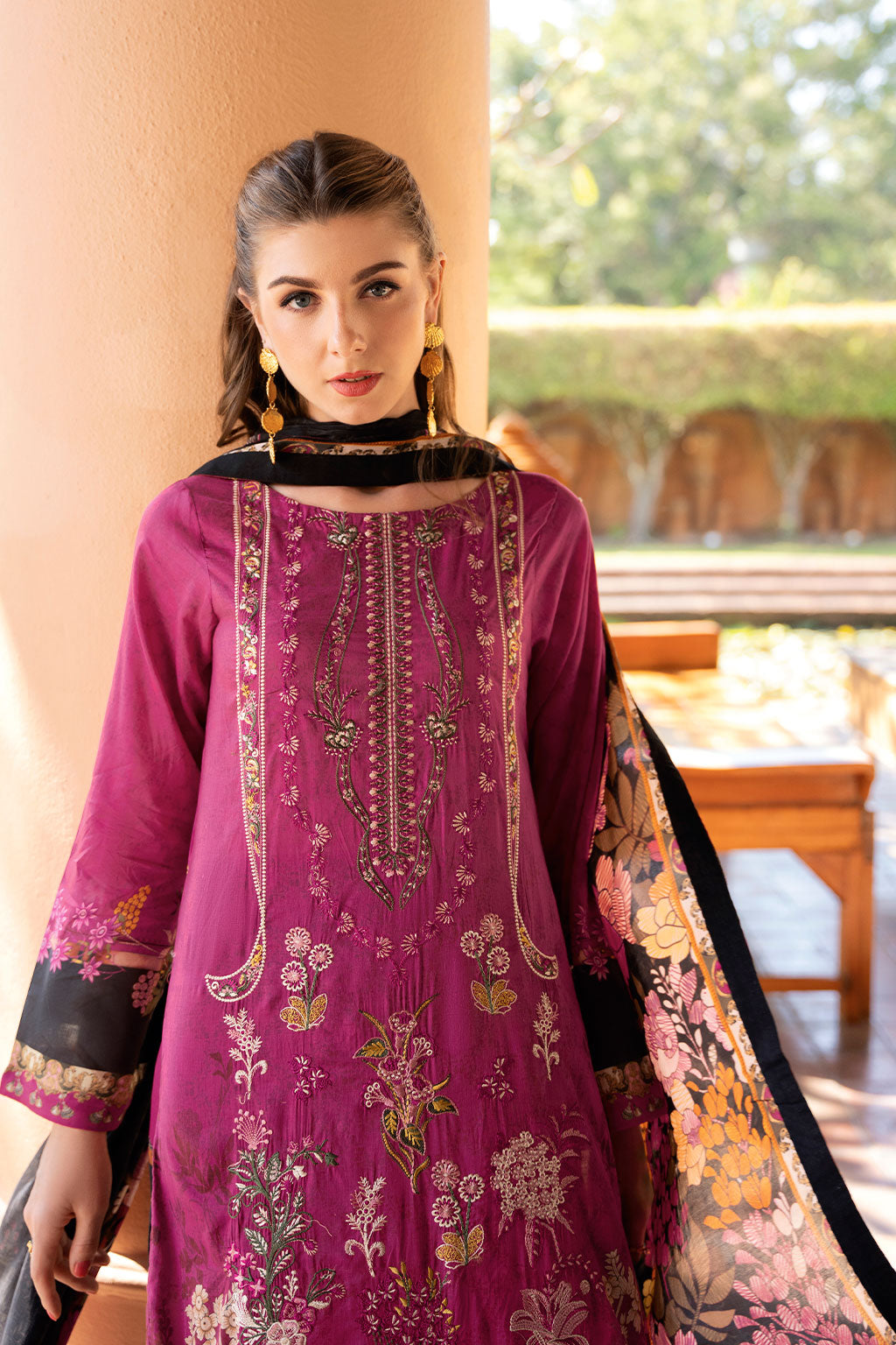 Ramsha | Ghazal Luxury Lawn | G-311 - Official Ramsha stockist in UK - Sakeena London