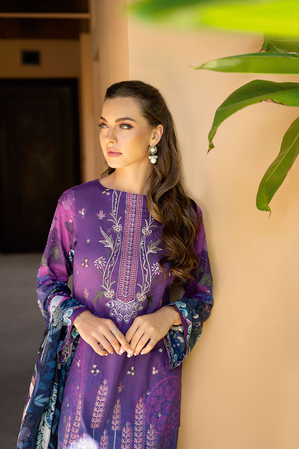 Ramsha | Ghazal Luxury Lawn | G-305 - Official Ramsha stockist in UK - Sakeena London