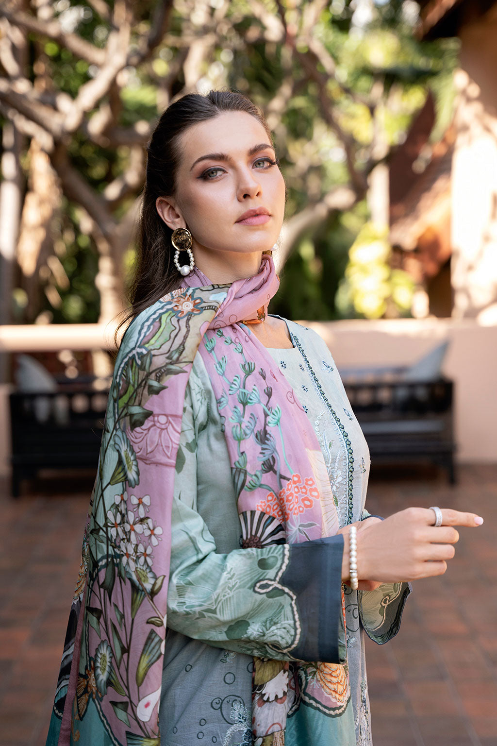 Ramsha | Ghazal Luxury Lawn | G-306 - Official Ramsha stockist in UK - Sakeena London