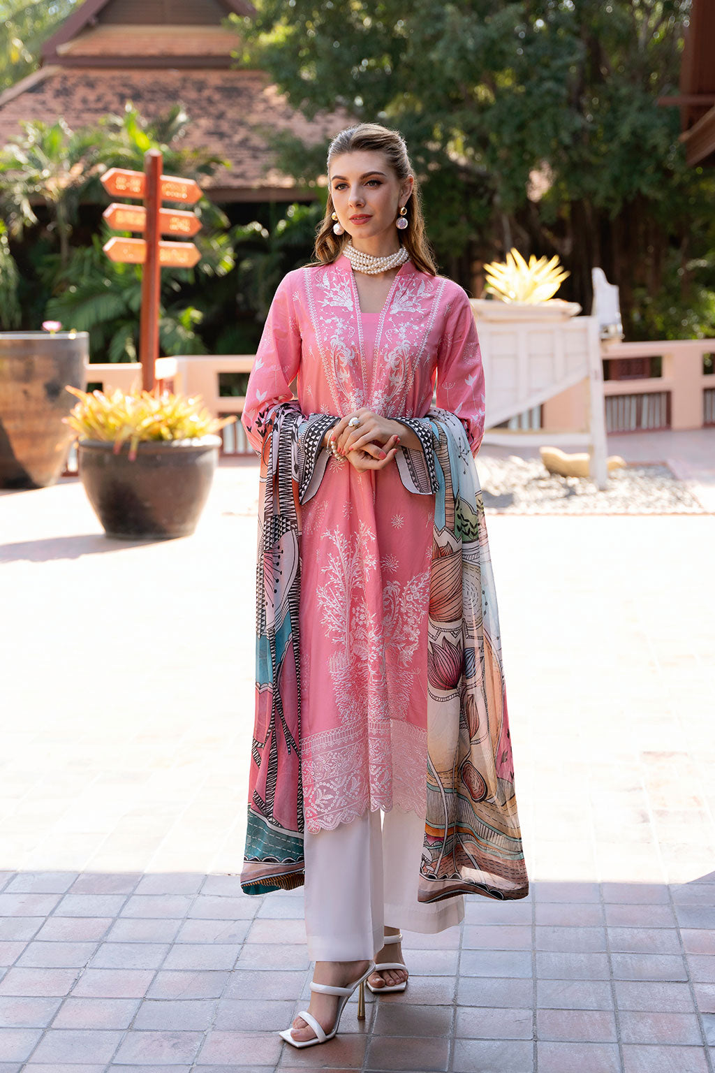 Ramsha | Ghazal Luxury Lawn | G-307 - Official Ramsha stockist in UK - Sakeena London