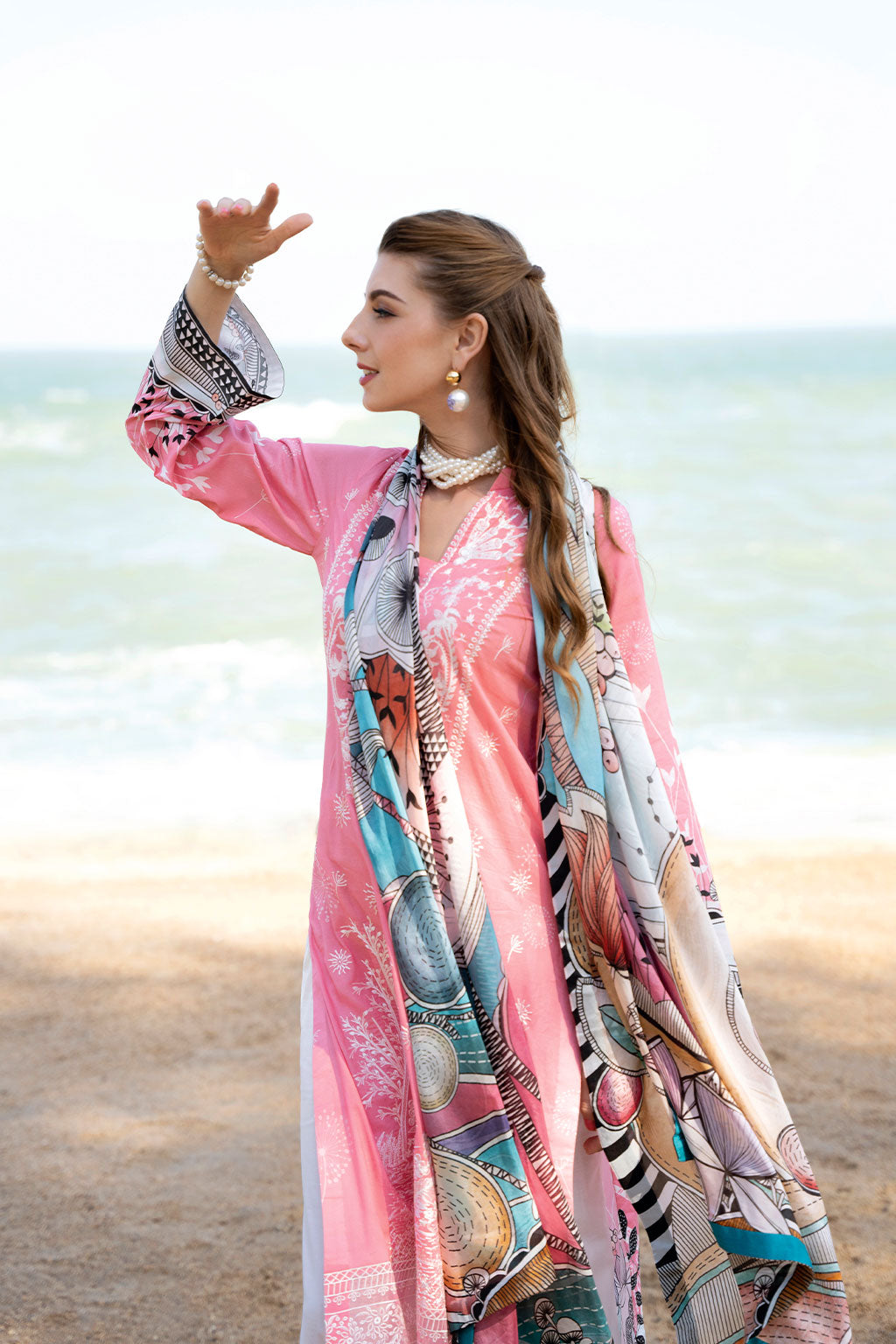 Ramsha | Ghazal Luxury Lawn | G-307 - Official Ramsha stockist in UK - Sakeena London