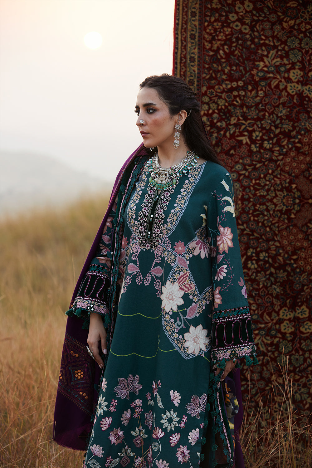 Saira Rizwan | Winter Khaddar 25 |SERENEH-SRW25-06 - Official Saira Rizwan stockist in UK - Sakeena London