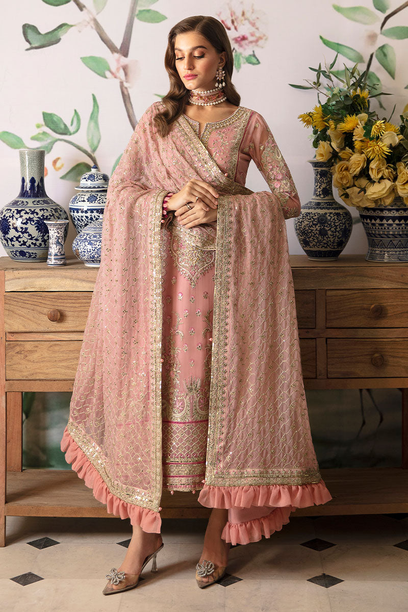 Gulaal | Embroidered Chiffon 24 | Viviana - Official Gulaal stockist in UK - Sakeena London