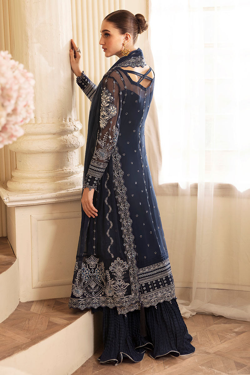 Gulaal | Embroidered Chiffon 24 | Evara - Official Gulaal stockist in UK - Sakeena London