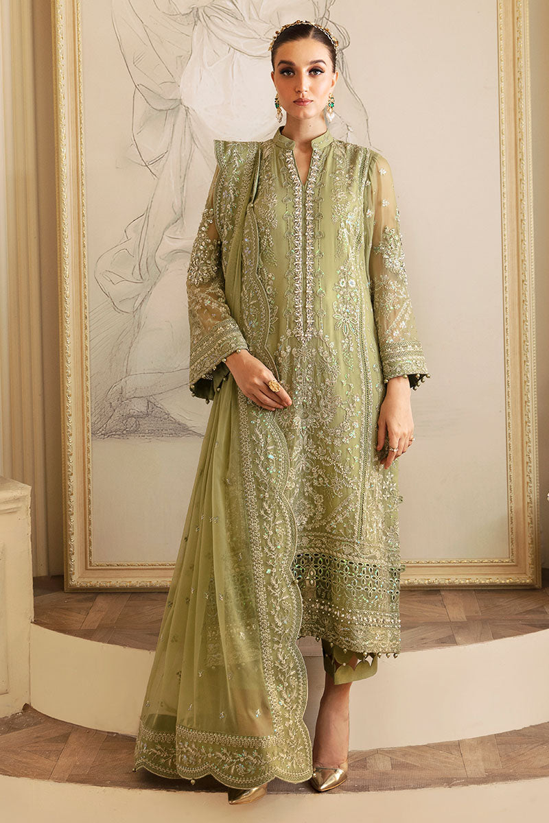 Gulaal | Embroidered Chiffon 24 | Almendra - Official Gulaal stockist in UK - Sakeena London
