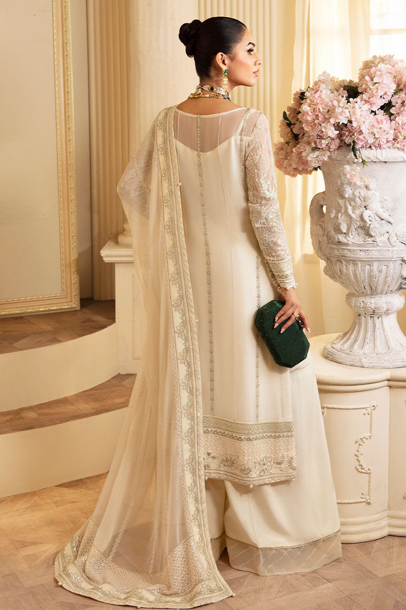 Gulaal | Embroidered Chiffon 24 | Delphine - Official Gulaal stockist in UK - Sakeena London
