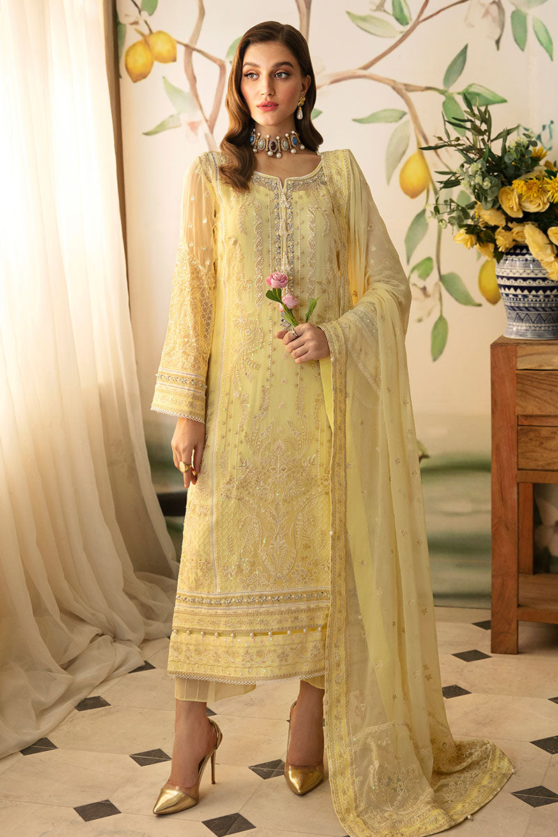 Gulaal | Embroidered Chiffon 24 | Estrella - Official Gulaal stockist in UK - Sakeena London