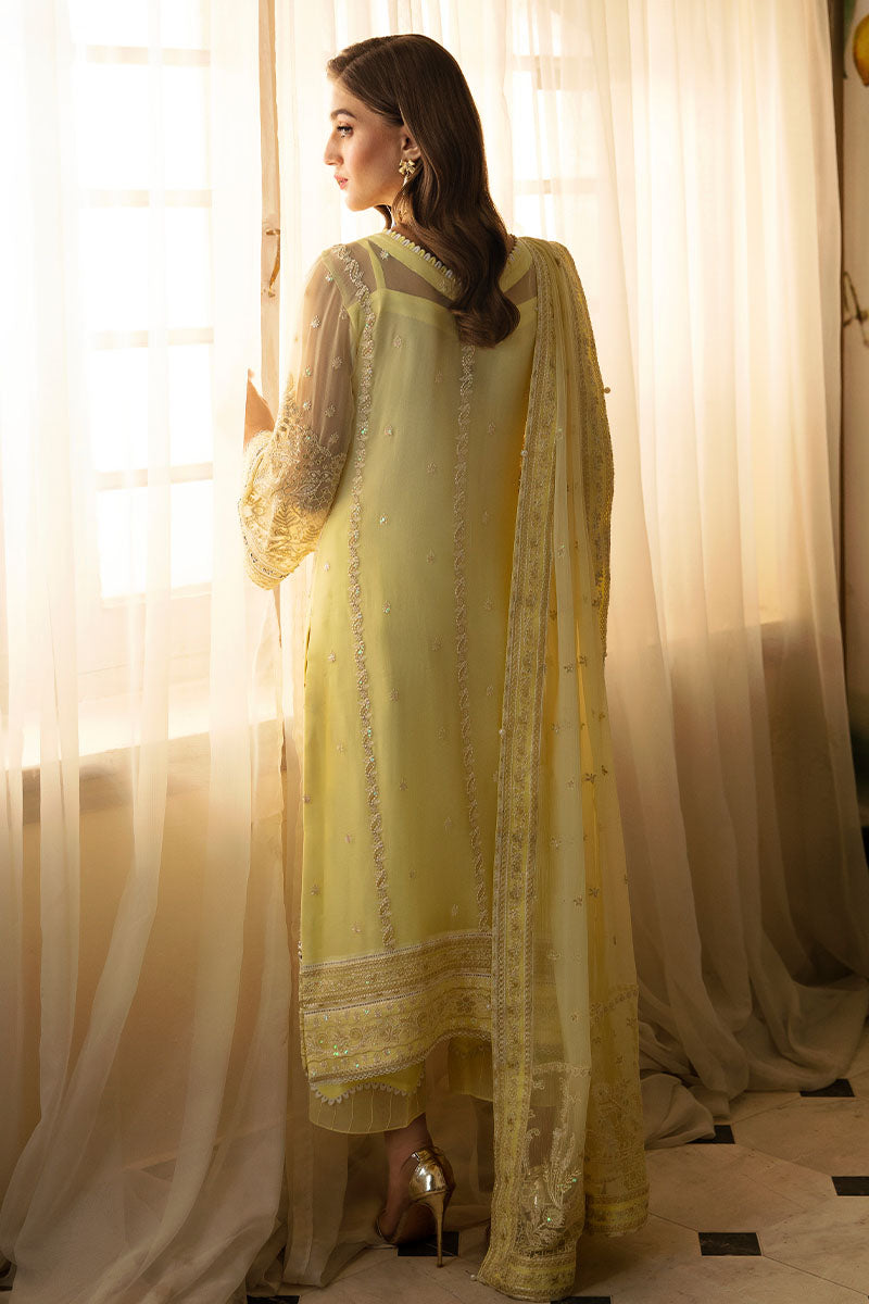 Gulaal | Embroidered Chiffon 24 | Estrella - Official Gulaal stockist in UK - Sakeena London