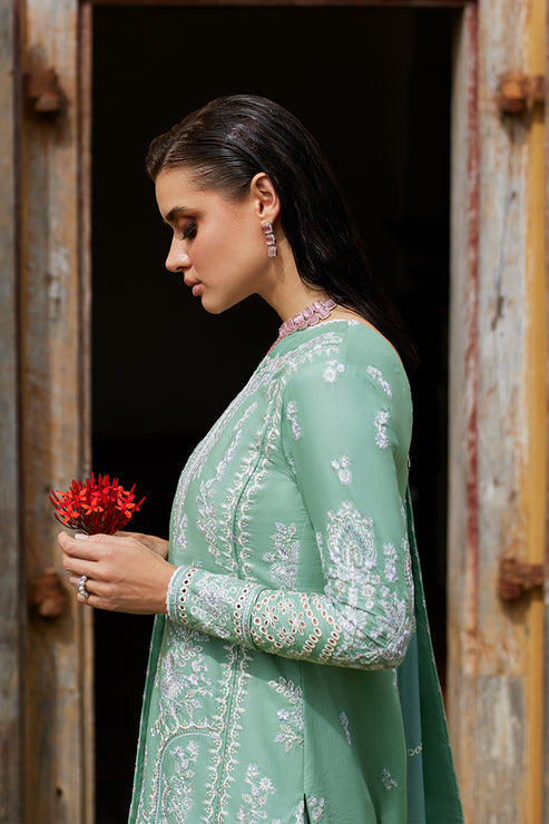 Gulaal | Luxury Lawn 25 | Freesia - Official Gulaal stockist in UK - Sakeena London