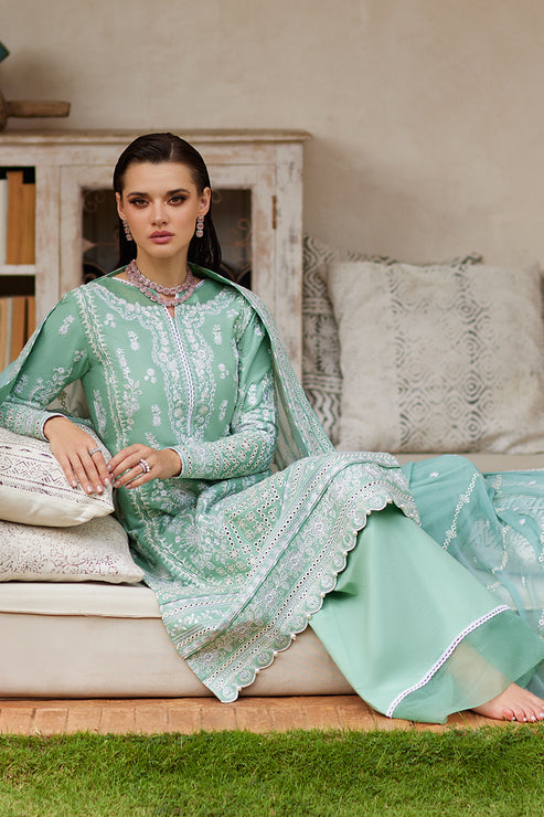 Gulaal | Luxury Lawn 25 | Freesia - Official Gulaal stockist in UK - Sakeena London