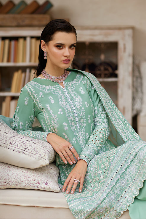 Gulaal | Luxury Lawn 25 | Freesia - Official Gulaal stockist in UK - Sakeena London