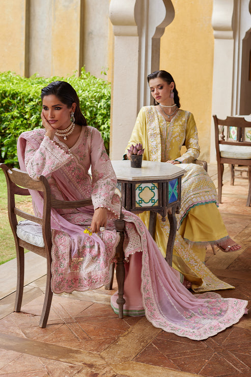 Gulaal | Luxury Lawn 25 | Iris - Official Gulaal stockist in UK - Sakeena London
