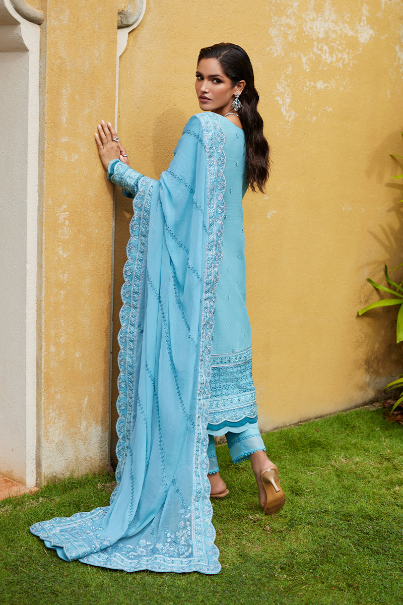 Gulaal | Luxury Lawn 25 | Dhalia - Official Gulaal stockist in UK - Sakeena London