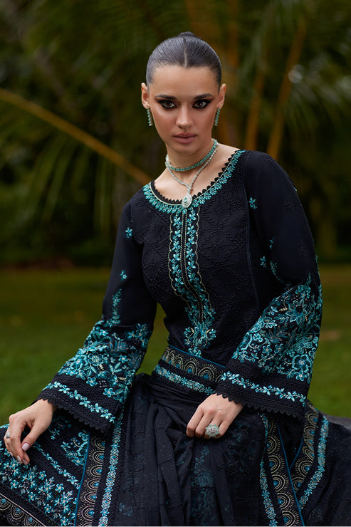 Gulaal | Luxury Lawn 25 | Scilla - Official Gulaal stockist in UK - Sakeena London