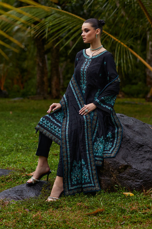 Gulaal | Luxury Lawn 25 | Scilla - Official Gulaal stockist in UK - Sakeena London