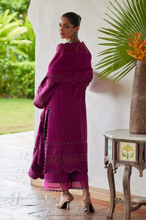 Gulaal | Luxury Lawn 25 | Hazel - Official Gulaal stockist in UK - Sakeena London