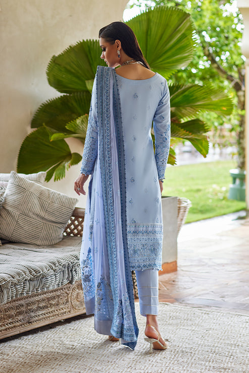 Gulaal | Luxury Lawn 25 | Azalea - Official Gulaal stockist in UK - Sakeena London