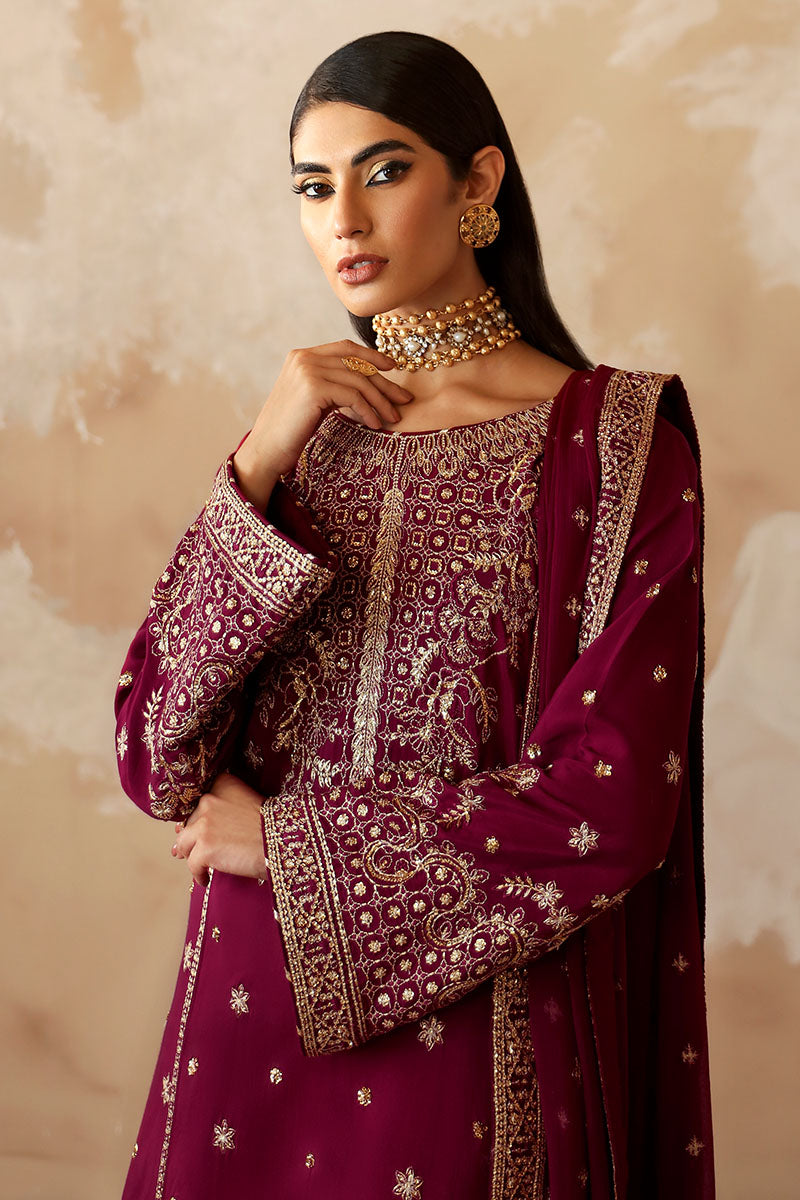 Gulaal | Shehrnaaz Raw Silk | Ramail - Official Gulaal stockist in UK - Sakeena London