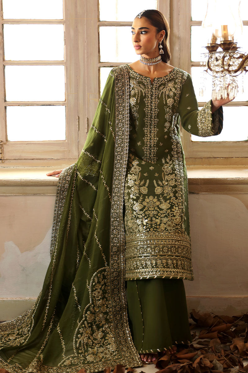 Gulaal | Shehrnaaz Raw Silk | Sohina - Official Gulaal stockist in UK - Sakeena London